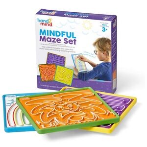 Mindful Maze Set - Orange, Green, Blue